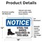 Signmission 12 in Height, 18 in Width, Vinyl Decal, Rectangle OS-2PACK-NS-D-1218-L-16620 - alternate 2
